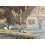 Голяма картина масло на платно Испания - 3760